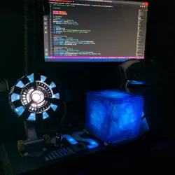 Arc Reactor and Tesseract Display