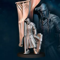 Armoured Wood Elf Banner 2 | Wood Elves | Fantasy