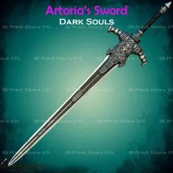Artorias Sword From Dark Soul - Fan Art 3D print model