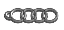 Audi-Keychain