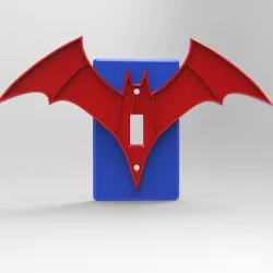 batwoman light switch plate