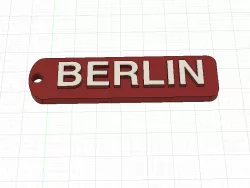 BERLIN - LA CASA DE PAPEL - KEY RING
