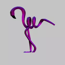 BIRD, Flamingo STL, OBJ