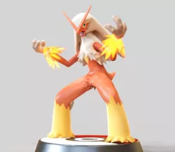 Blaziken - FAN ART - POKÉMON FIGURINE -POKEMON