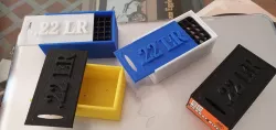 Boxes of .22lr bullets