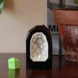 "Brick style" Battery Operated Tea Light Candle Holder