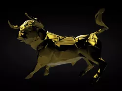 Bull low poly