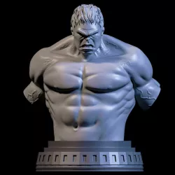 BUST HULK Fanart - Statue