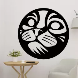 Cat Face Wall Decor