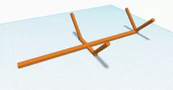 Cat-trops Table Defense Spikes