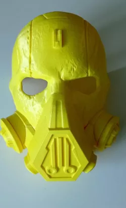 Caustic Blackheart mask from Apex Legends