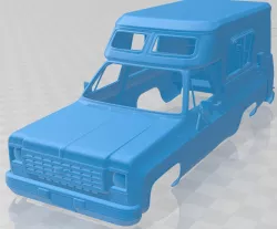 Chevrolet Blazer Chalet 1976 Printable Body Car