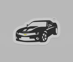 Chevrolet Camaro Keychain
