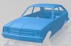 Chevrolet Chevette Coupe 1976 Printable Body Car