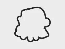 Christmas Faces Elf Girl Outline Cookie Cutter