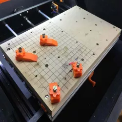 CNC 3018 Pro - Wasteboard & Clamps