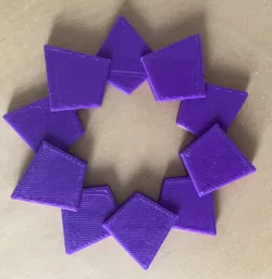 Coaster Arabesque design