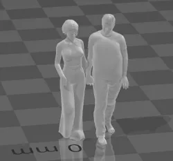 Couple Walking