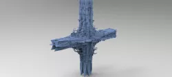 Cross Space station