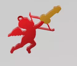 cupid funny prank key chain