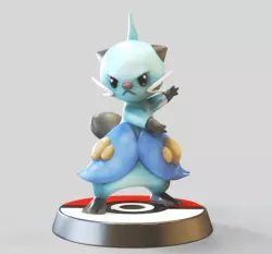 Dewott- FAN ART - POKÉMON FIGURINE -POKEMON LEGENDS ARCEUS