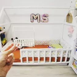 Doll house bed -Montessori.stl