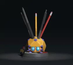 DOTTLER(Pen /Wacom stylus Holder Version)- POKÉMON FIGURINE - 3D PRINT MODEL