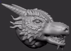 Dragon head