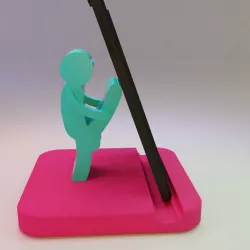 Dude Dicking Phone Stand