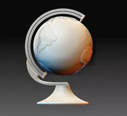 Earth globe 2