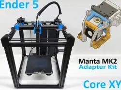 Ender 5 Core XY Manta MK2 Adapter Kit