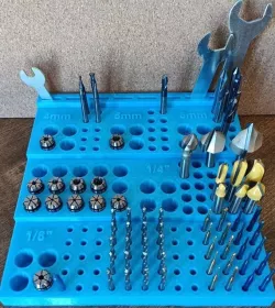 ER11 Bits and Collets Rack for CNC