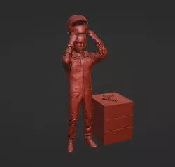 F1 FIGURE, HELMET, SUIT MODERN F1,