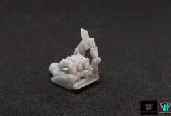 FDM printeable Articulated hand for Gunpla and Mecha models