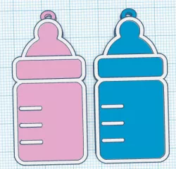 feeding bottle baby shower souvenirs