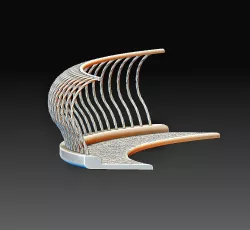 Fence ornament