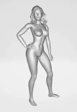 FIGURINE SUPER SEXY NAKED WOMAN