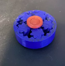 Finger grip for gear bearing