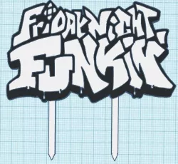 FNF logo Topper