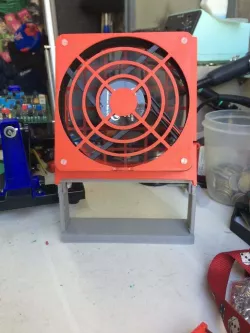 foot solder fume extractor