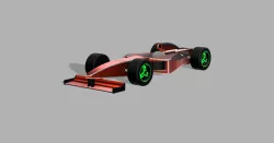 Formula 1 Car 3D Model F1