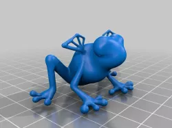 Frog with wings