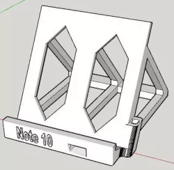 Galaxy Note 10 stand with S pen holder