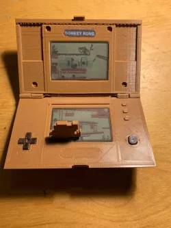 game&watch donkey kong mario game art