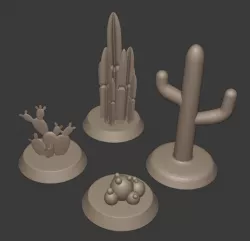 Gaslands Cactus Set