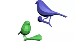 Geometric bird