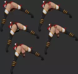 Glamorous Diorama - COMBO Double Jack-O Pinup