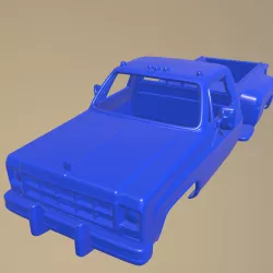 GMC SIERRA GRANDE 454 PICKUP 1979 Printable car Body