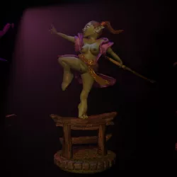Goblin Girl Monk