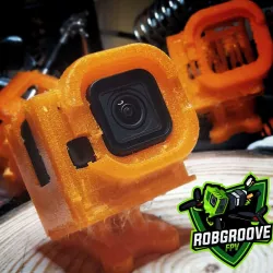 GoPro 11 Mini TPU Drone Mount Cage 25deg (iFlight - APEX - DemiBot)